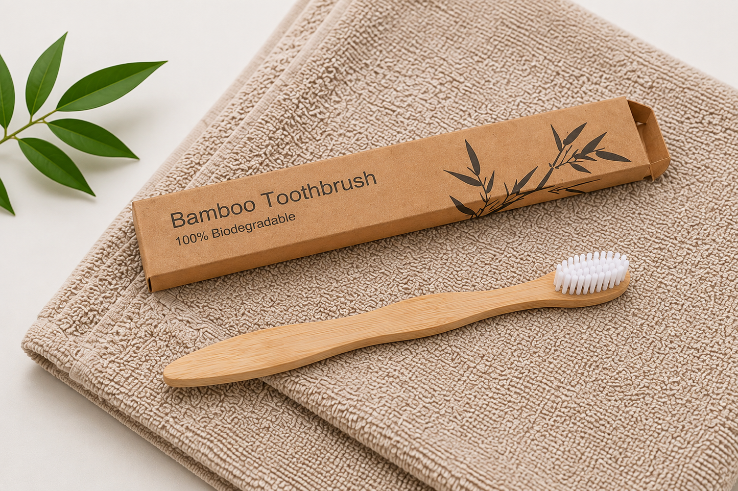 Brosse à dents en bambou naturelle | Bucail